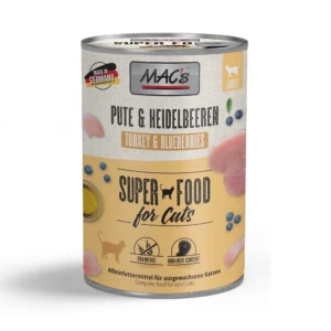Mac´s Cat - Pute & Heidelbeeren - 400g