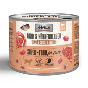 Mac´s Cat - Rind & Hühnerherzen - 200g