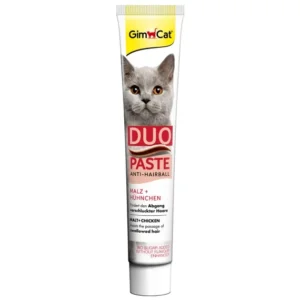 GimCat - Duo Paste Anti-Hairball Malz + Hühnchen 50g