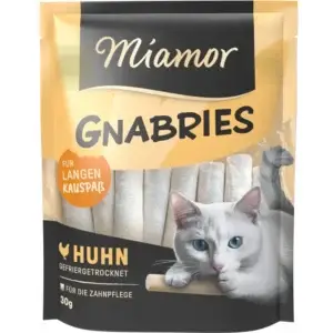 Miamor Cat Snack Gnabries Huhn 30g gefriergetrocknet