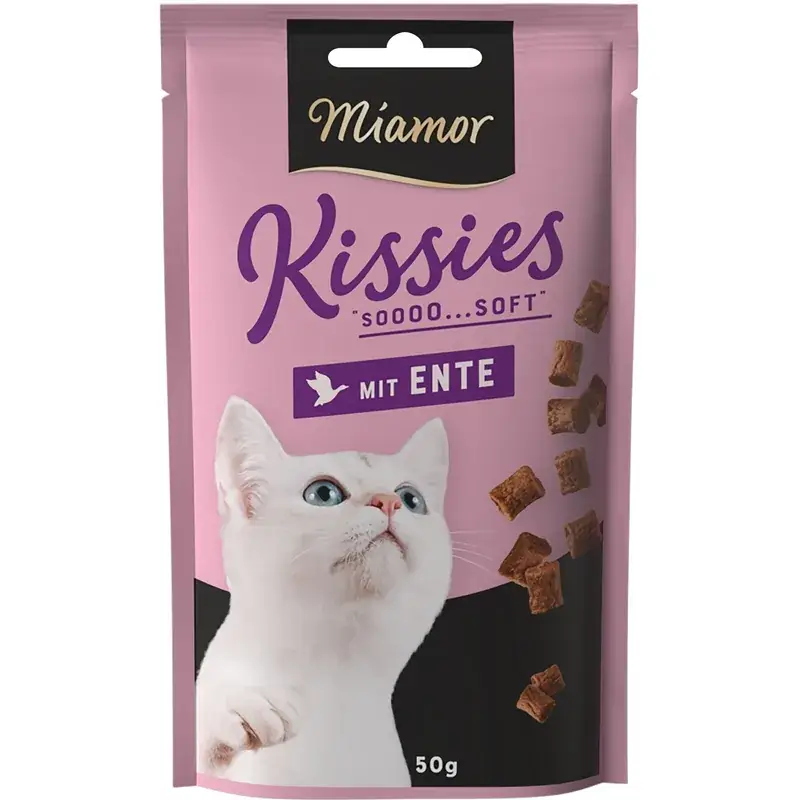 Miamor Cat Snack Kissies mit Ente 50g