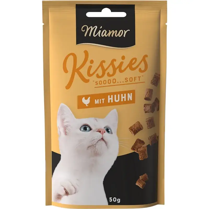 Miamor Cat Snack Kissies mit Huhn 50g