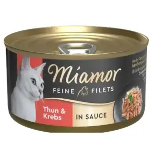Miamor Feine Filets Thunfisch & Krebs in Sauce 85g