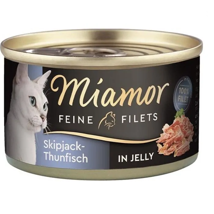 Miamor Feine Filets in Jelly - Skipjack-Thunfisch 100g