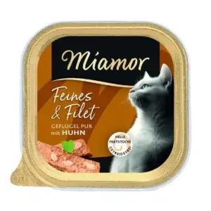 Miamor Feines & Filet - Geflügel Pur & Huhn 100g