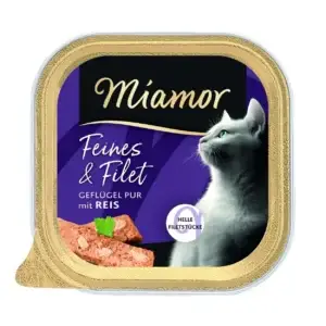 Miamor Feines & Filet - Geflügel Pur & Reis 100g