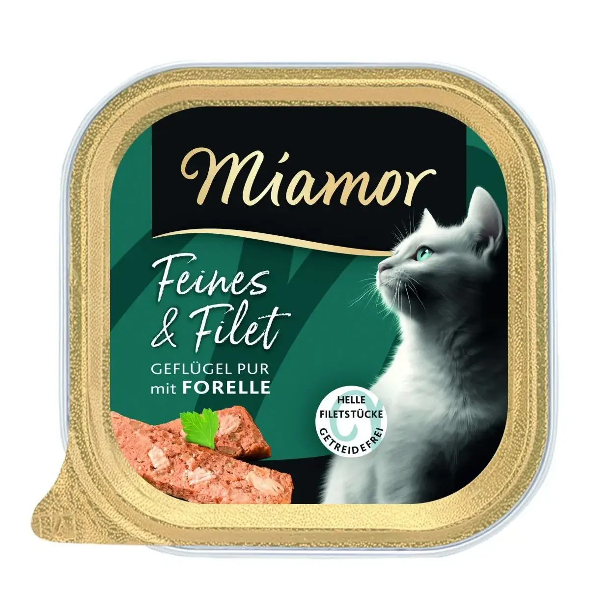 Miamor Feines & Filet - Geflügel Pur & Forelle 100g