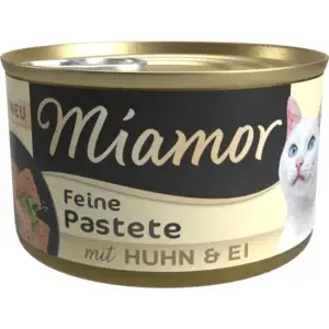 Miamor Pastete mit Huhn & Ei 85g