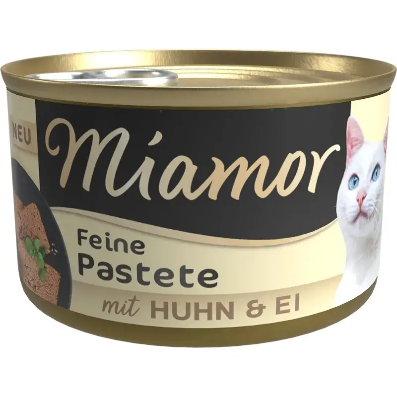 Miamor Pastete mit Huhn & Ei 85g