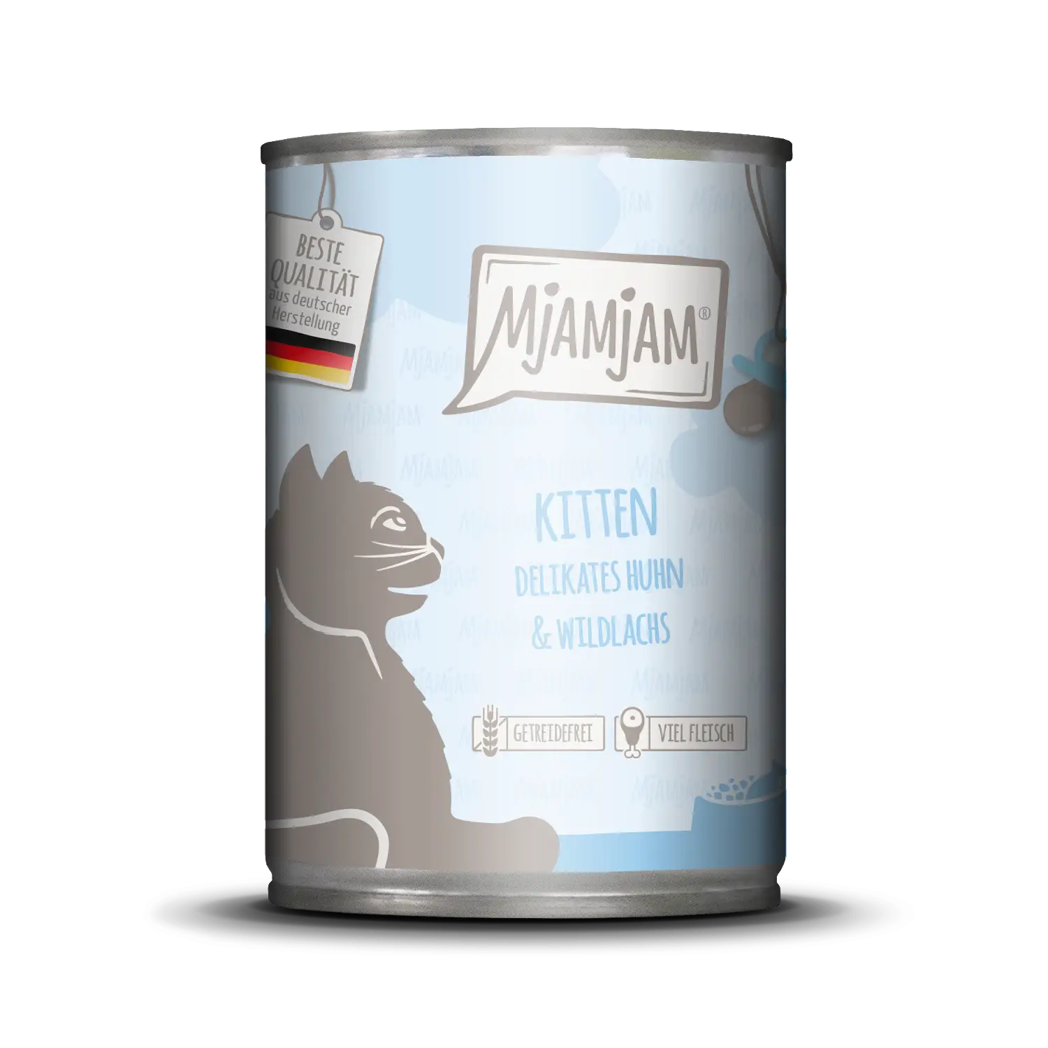 Mjamjam - Kitten delikates Huhn & Wildlachs – Bild 2