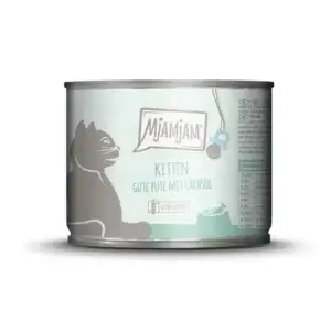 Mjamjam - Kitten gute Pute mit Lachsöl