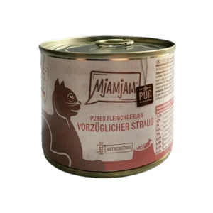 Mjamjam - Purer Fleischgenuss - vorzüglicher Strauß pur - 200g