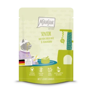 Mjamjam - Quetschie -Senior - DUO von zarter Ente & Kaninchen - 300g