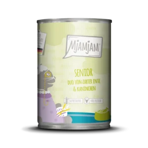 Mjamjam - Senior -DUO von zarter Ente & Kaninchen - 400g