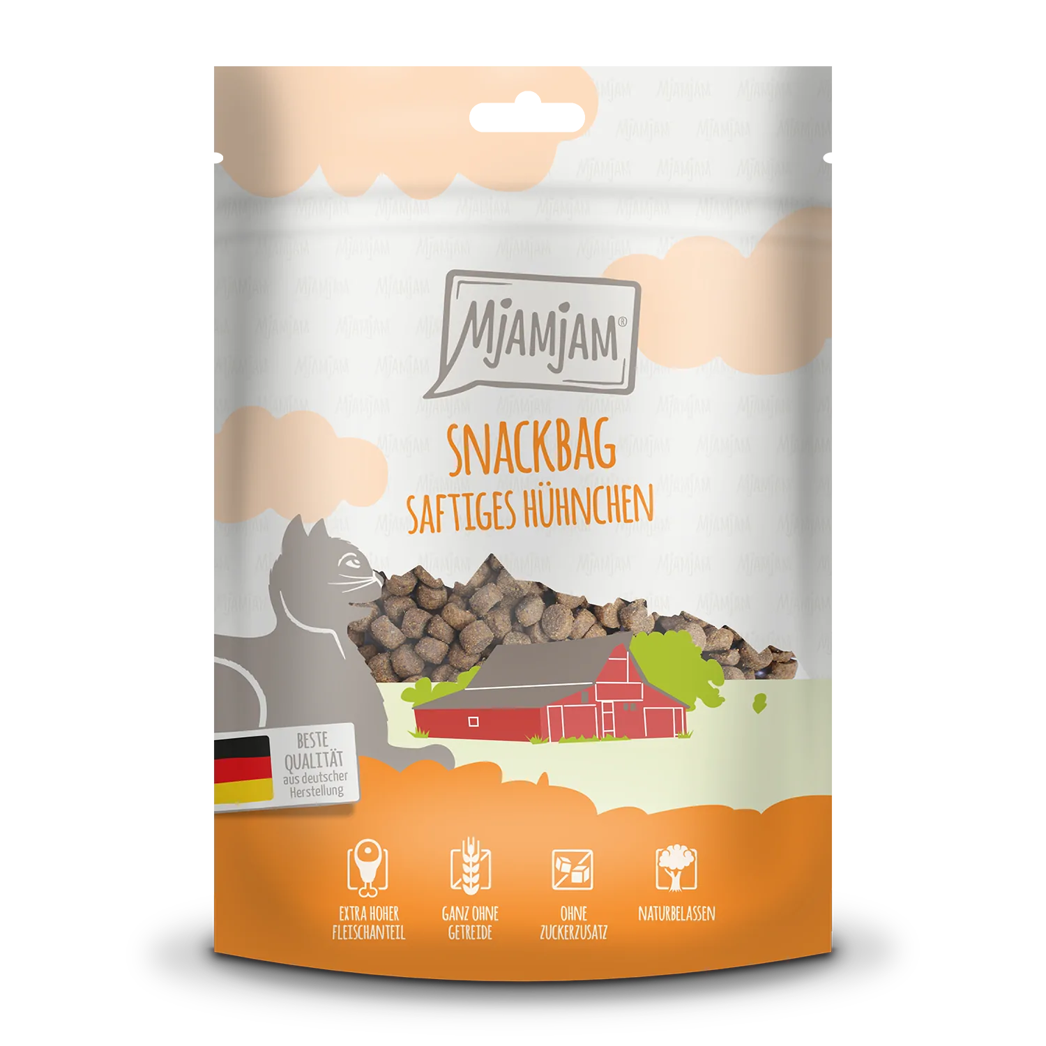 Mjamjam - Snackbag - saftiges Hühnchen 125g