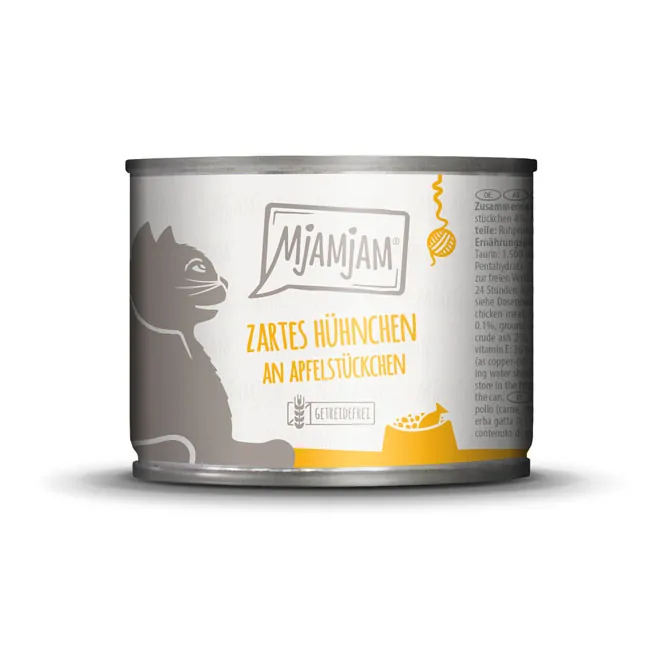 Mjamjam Zartes Hühnchen an schmackhaften Apfelstückchen