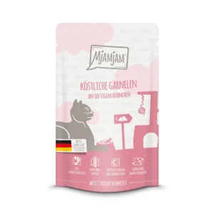 Mjamjam - Quetschie köstliche Garnelen an saftigem Hühnchen - 125g