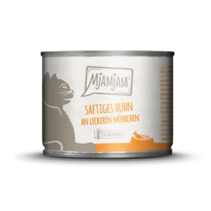 Mjamjam - saftiges Huhn an leckeren Möhrchen