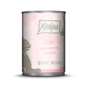 Mjamjam - Kitten saftiges Hühnchen mit Lachsöl - 400g