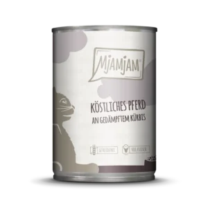 Mjamjam - köstliches Pferd an gedämpftem Kürbis - 400g