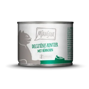 Mjamjam - deliziöses Rentier mit Hühnchen an leckeren Möhrchen