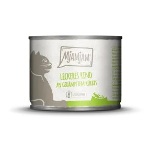 Mjamjam - leckeres Rind an gedämpftem Kürbis
