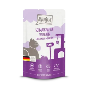 Mjamjam - Quetschie schmackhafter Truthahn an leckeren Möhrchen