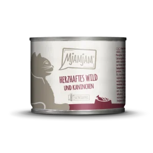 Mjamjam - herzhaftes Wild & Kaninchen an fruchtigen Heidelbeeren