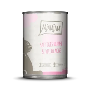 Mjamjam - saftiges Huhn und Wildlachs - 400g