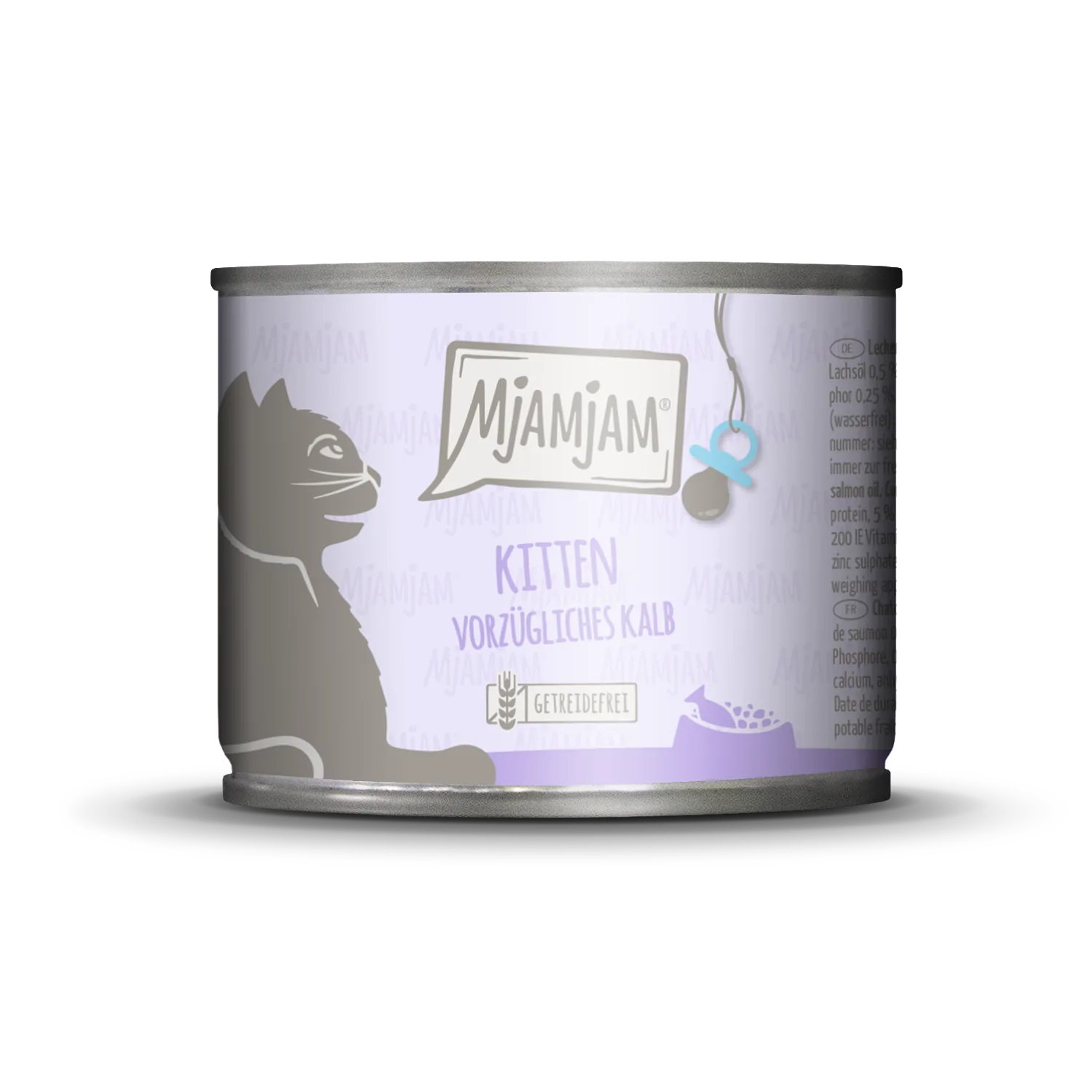 Mjamjam - Kitten vorzügliches Kalb mit Lachsöl