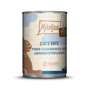 Mjamjam - Purer Fleischgenuss - zarte Ente pur - 400g