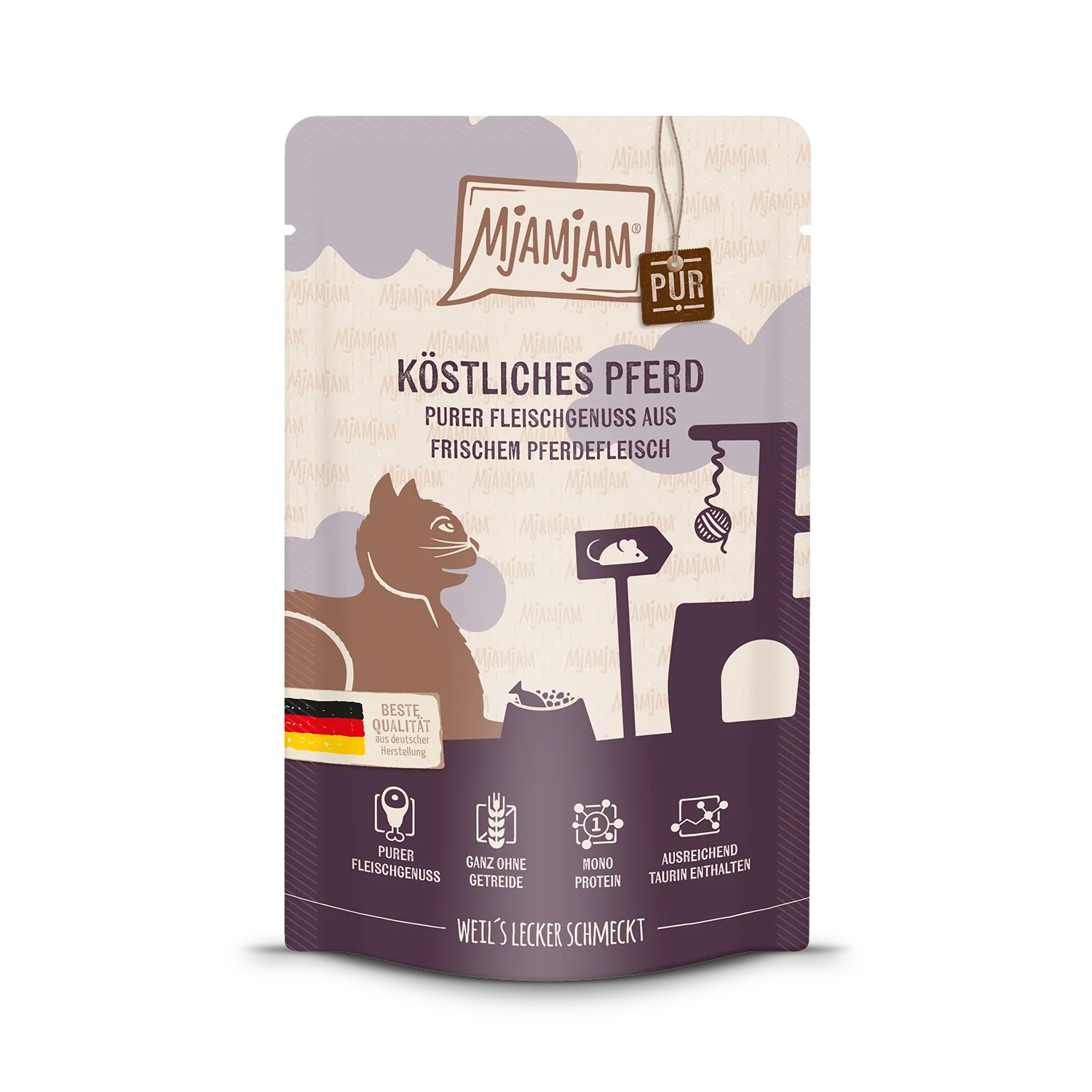 Mjamjam - Purer Fleischgenuss - Quetschie köstliches Pferd pur