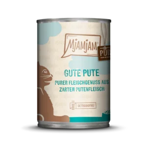 Mjamjam - Purer Fleischgenuss - Gute Pute Pur - 400g
