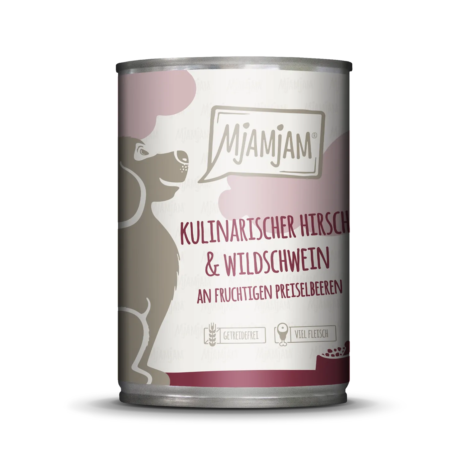 Mjamjam Dog - kulinarischer Hirsch & Wildschwein an Preiselbeeren