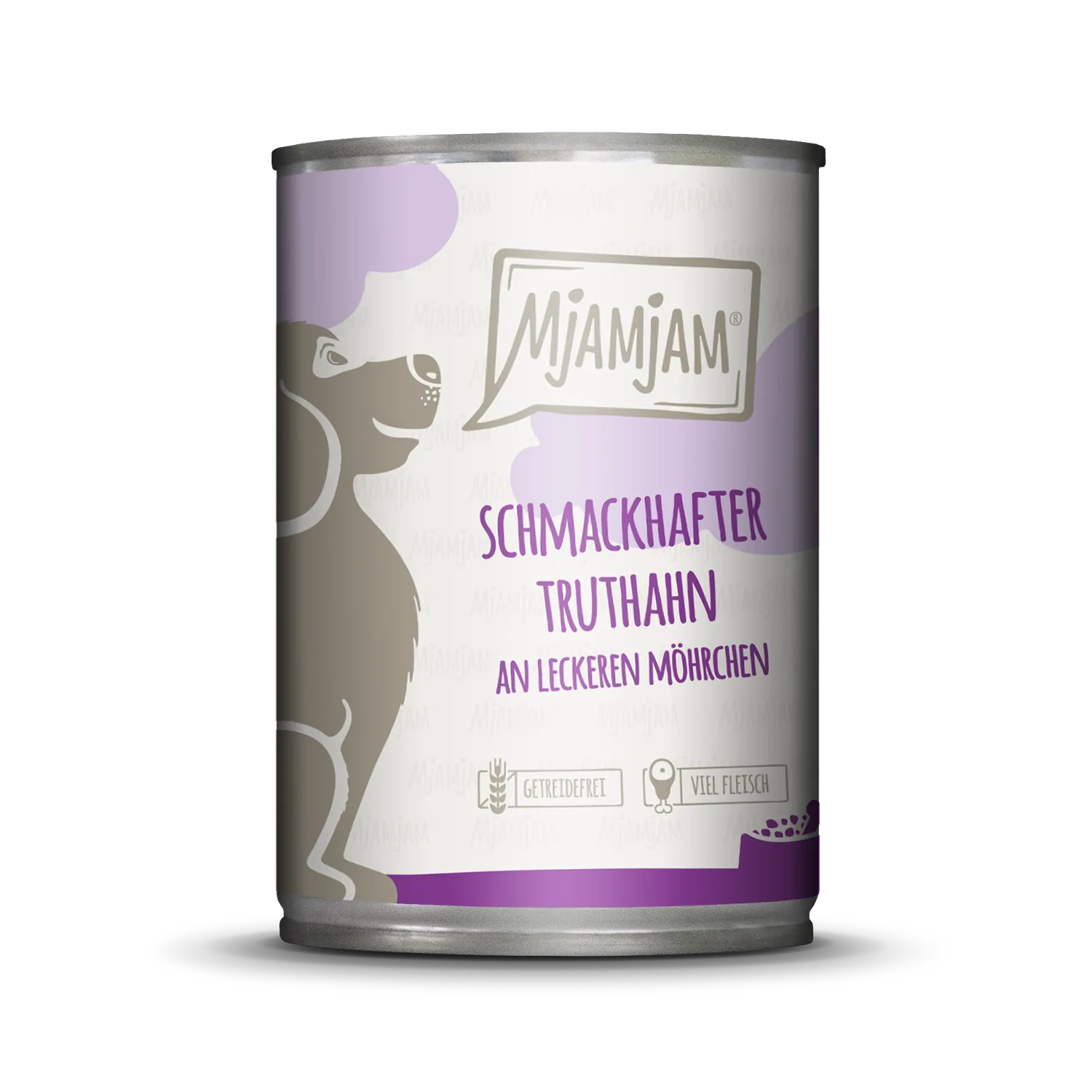 Mjamjam Dog - schmackhafter Truthahn an leckeren Möhrchen