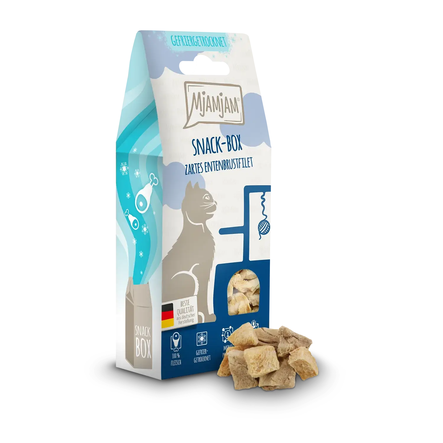 Mjamjam - Snack Box -zartes Entenbrustfilet 40g