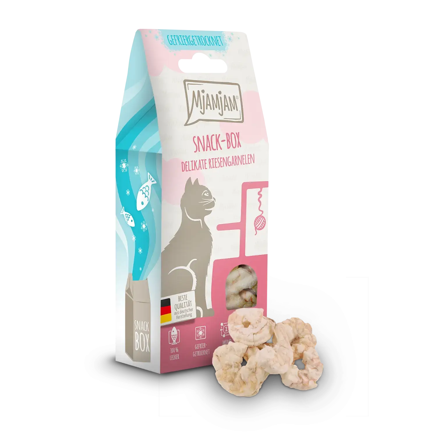 Mjamjam - Snack Box - Delikate Riesengarnelen 25g