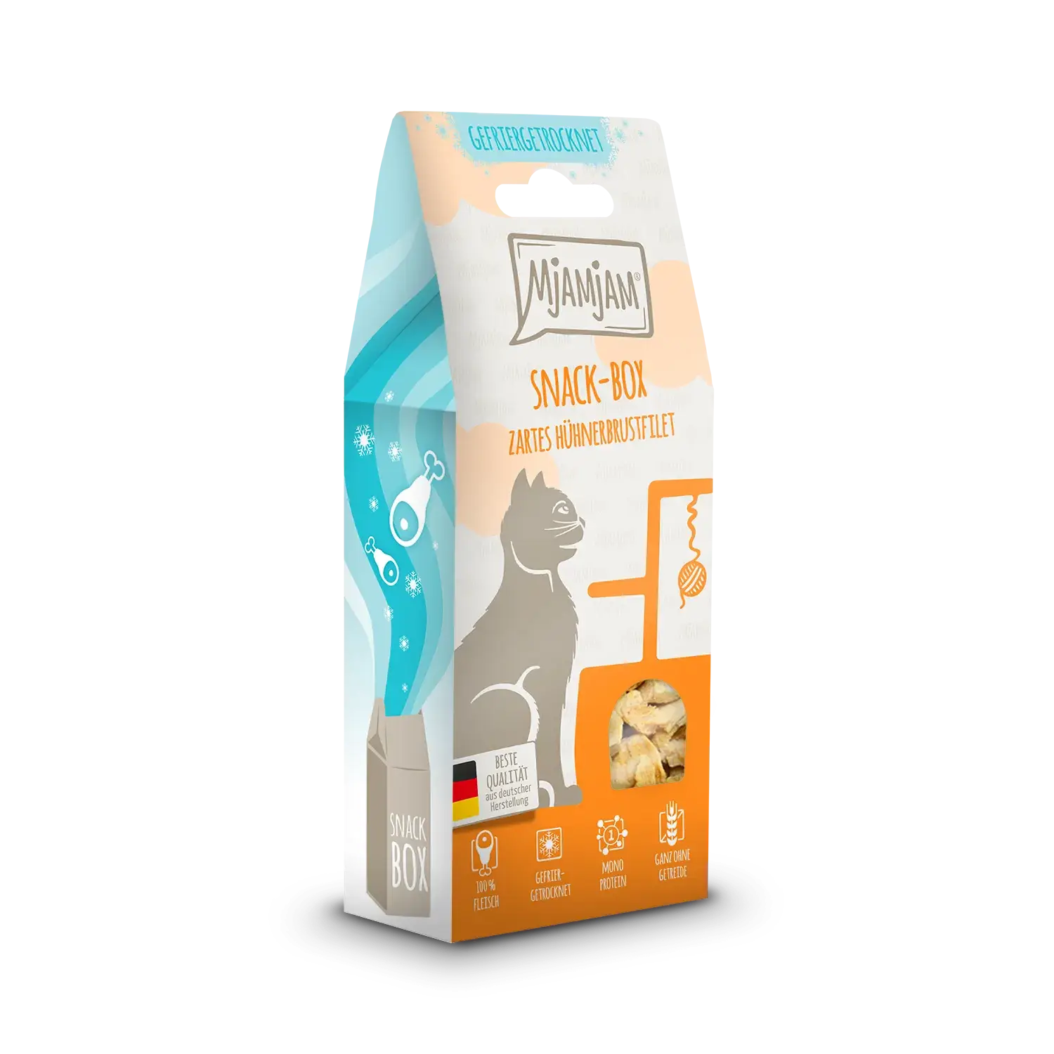 Mjamjam - Snack Box - zartes Hühnerbrustfilet 40g – Bild 2