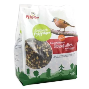Natürlich Pfiffikus - Streufutter mit Insekten - 2,5kg