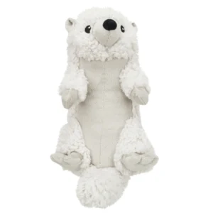 Trixie Hundespielzeug Plüsch Otter mit Quietscher 30cm