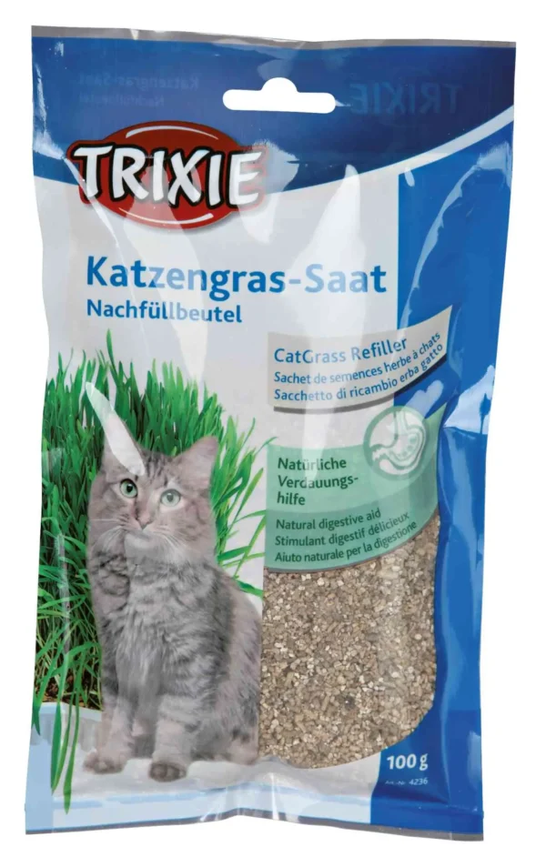 Trixie Katzengras-Saat in Beutel ca.100g