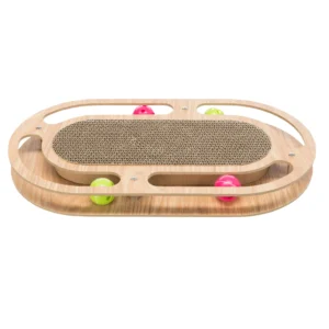 Trixie Kratzpappe mit Holzrahmen 46 × 4 × 25 cm