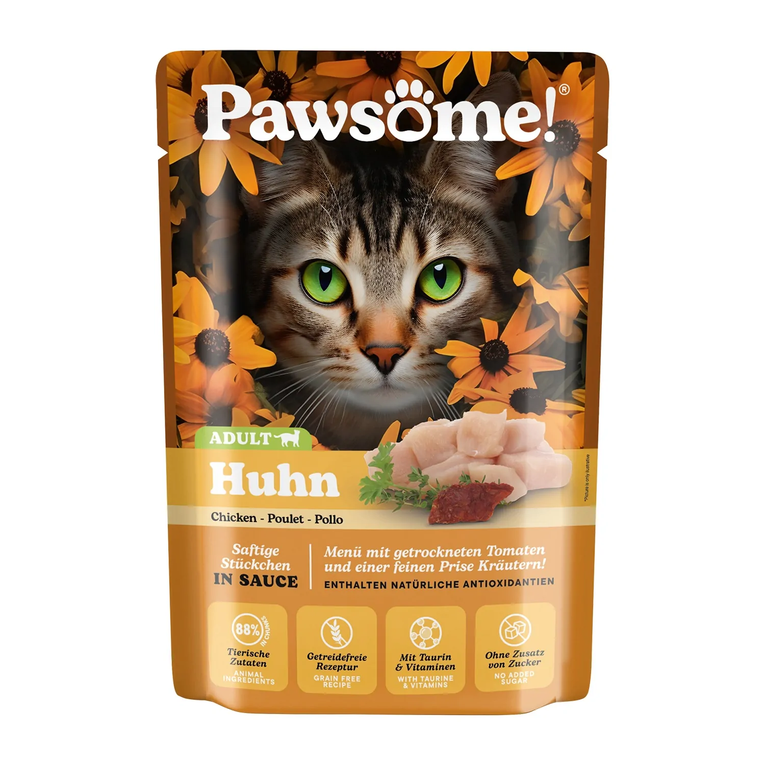 Pawsome! Adult Huhn 85g