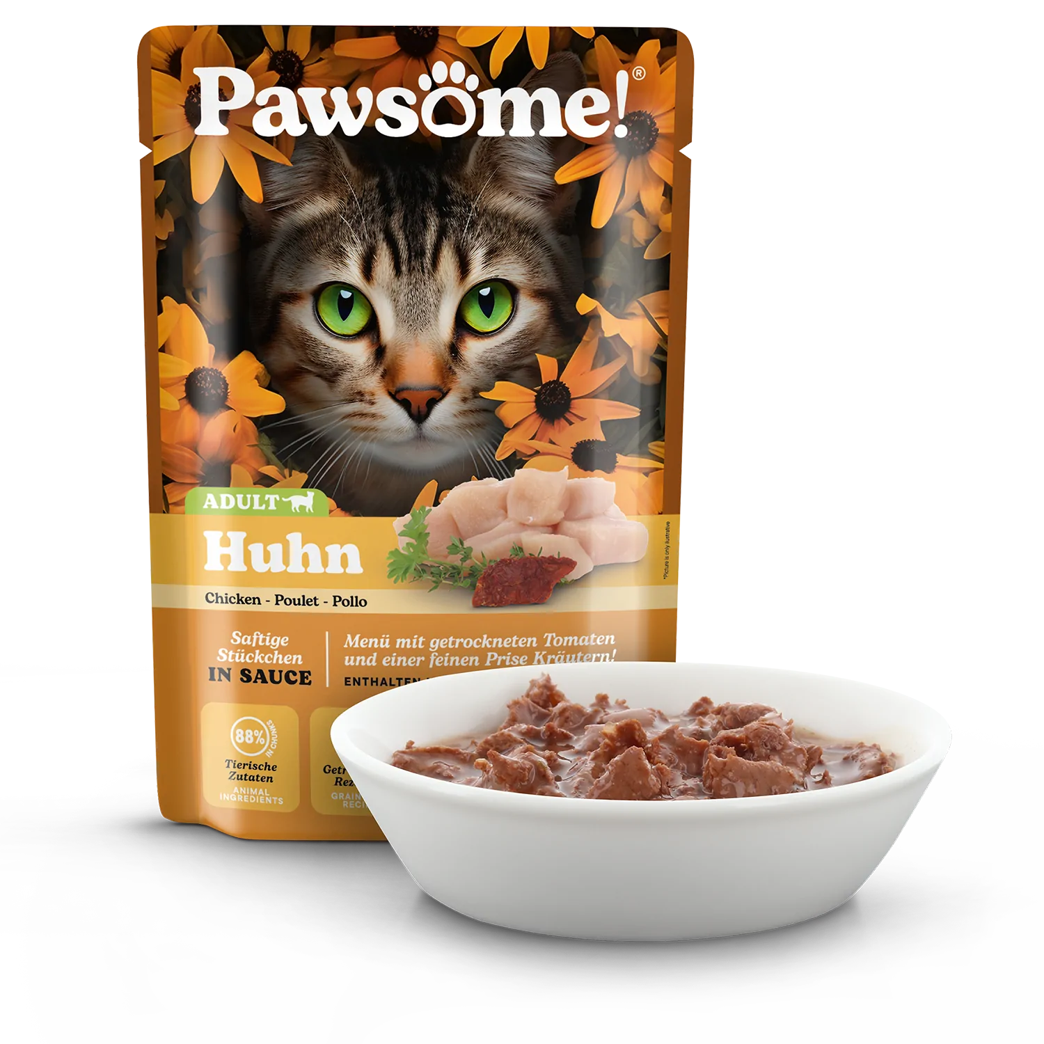Pawsome! Adult Huhn 85g – Bild 3