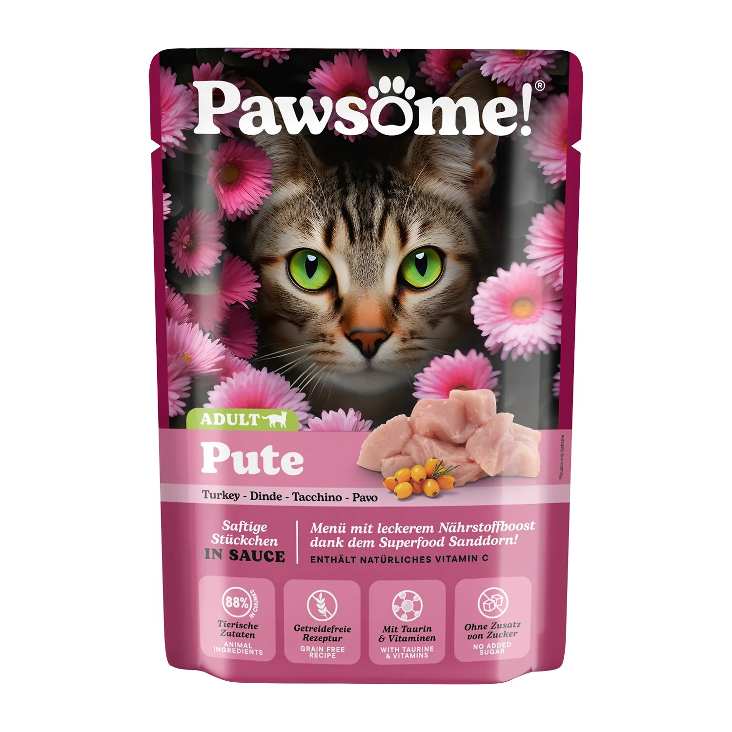 Pawsome! Adult Pute 85g