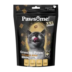 Pawsome!® Crunchy Paws Geflügel & Käse 150g