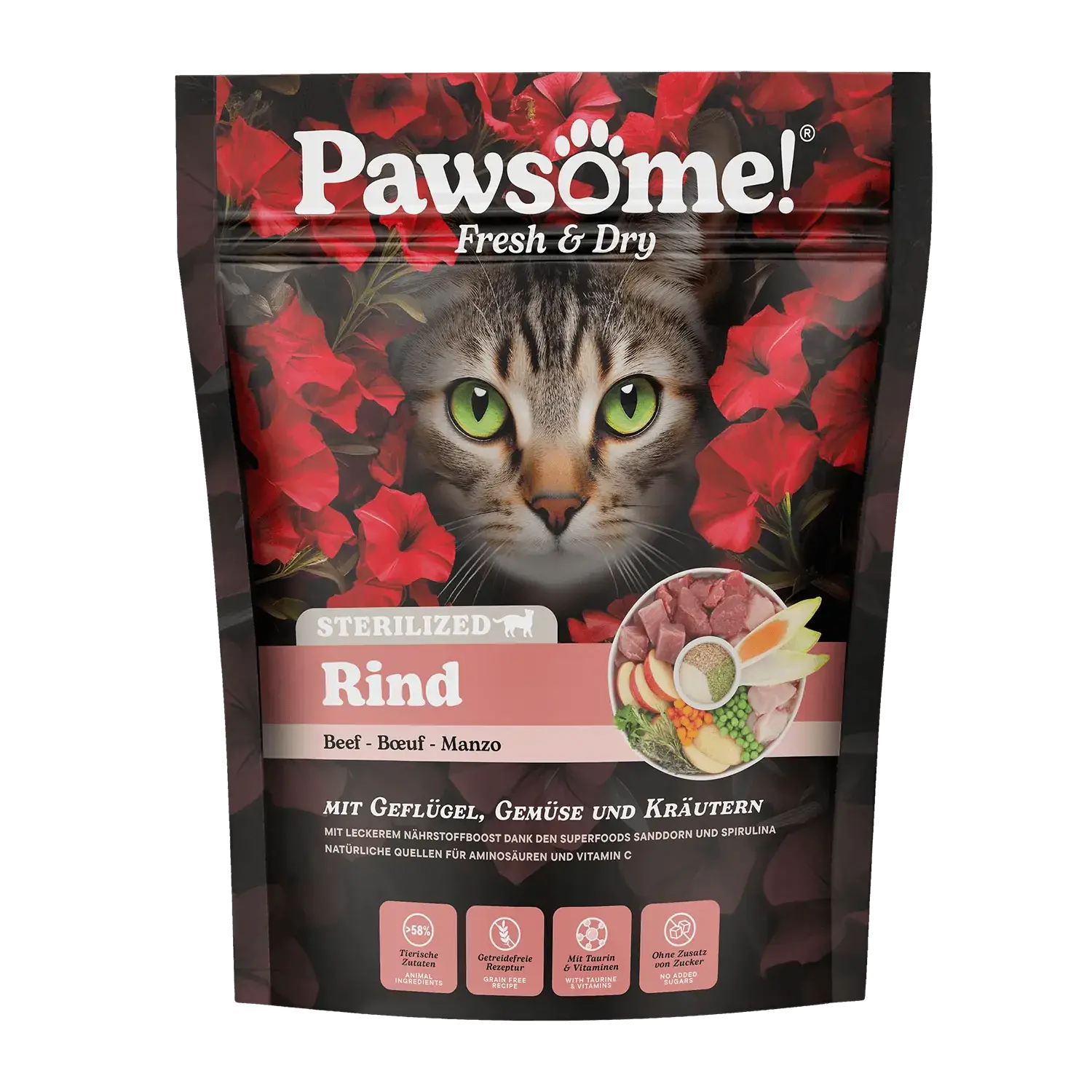 Pawsome!® Fresh & Dry Sterilized Rind 750g