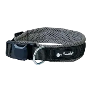 Petlando Magnetech Halsband anthrazit/schwarz