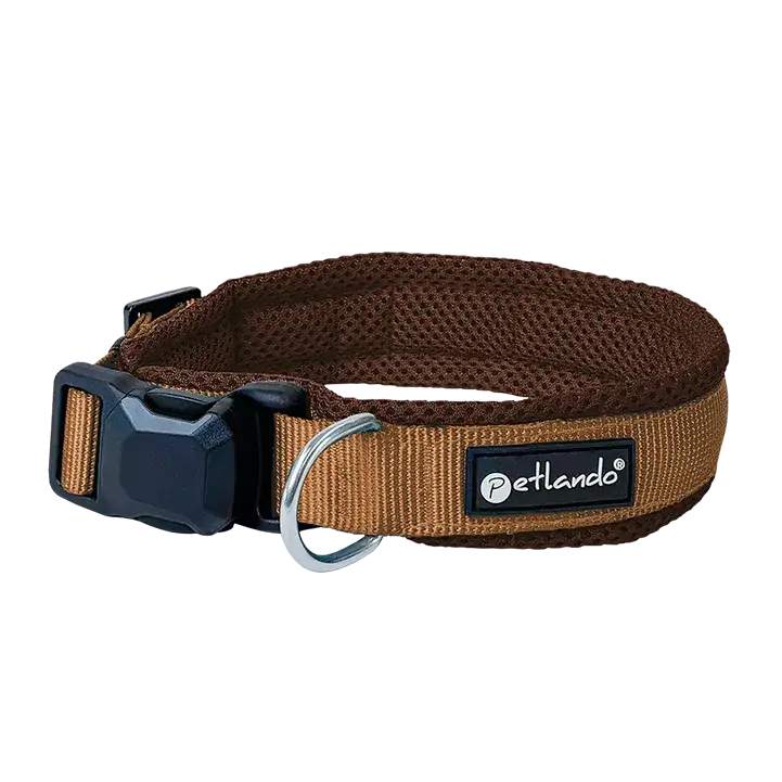 Petlando Magnetech Halsband mokka/cognac