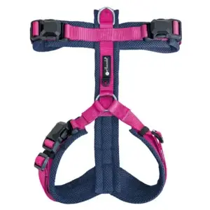 Petlando Magnetech Y-Comfort Geschirr - Farbe: navy/fuchsia